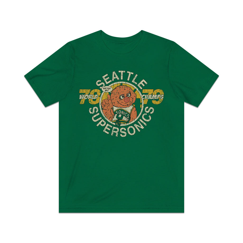 Supersonics We're Number One 1979 Vintage Men's T-Shirt