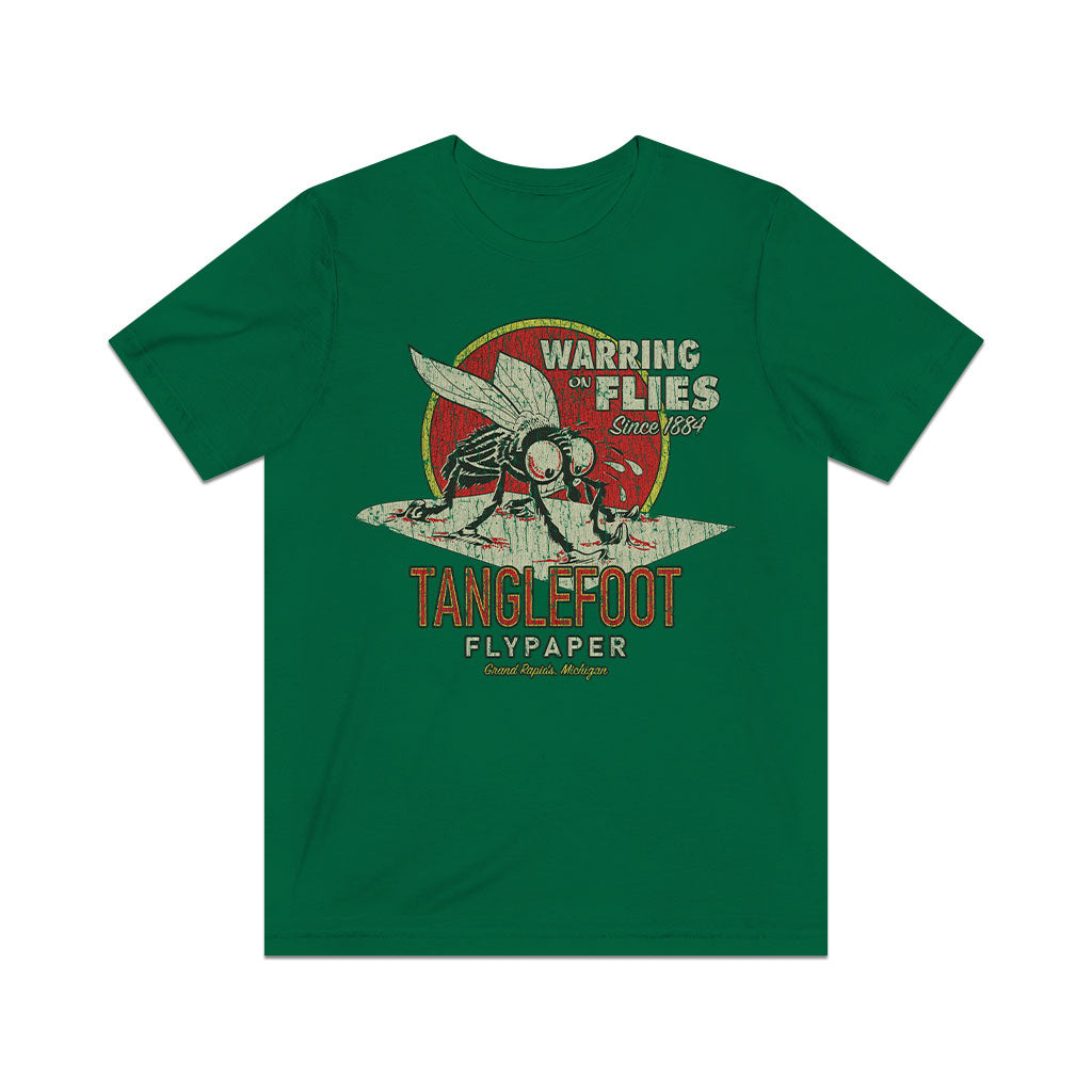 Tanglefoot Flypaper 1884 Vintage Men’s T-Shirt