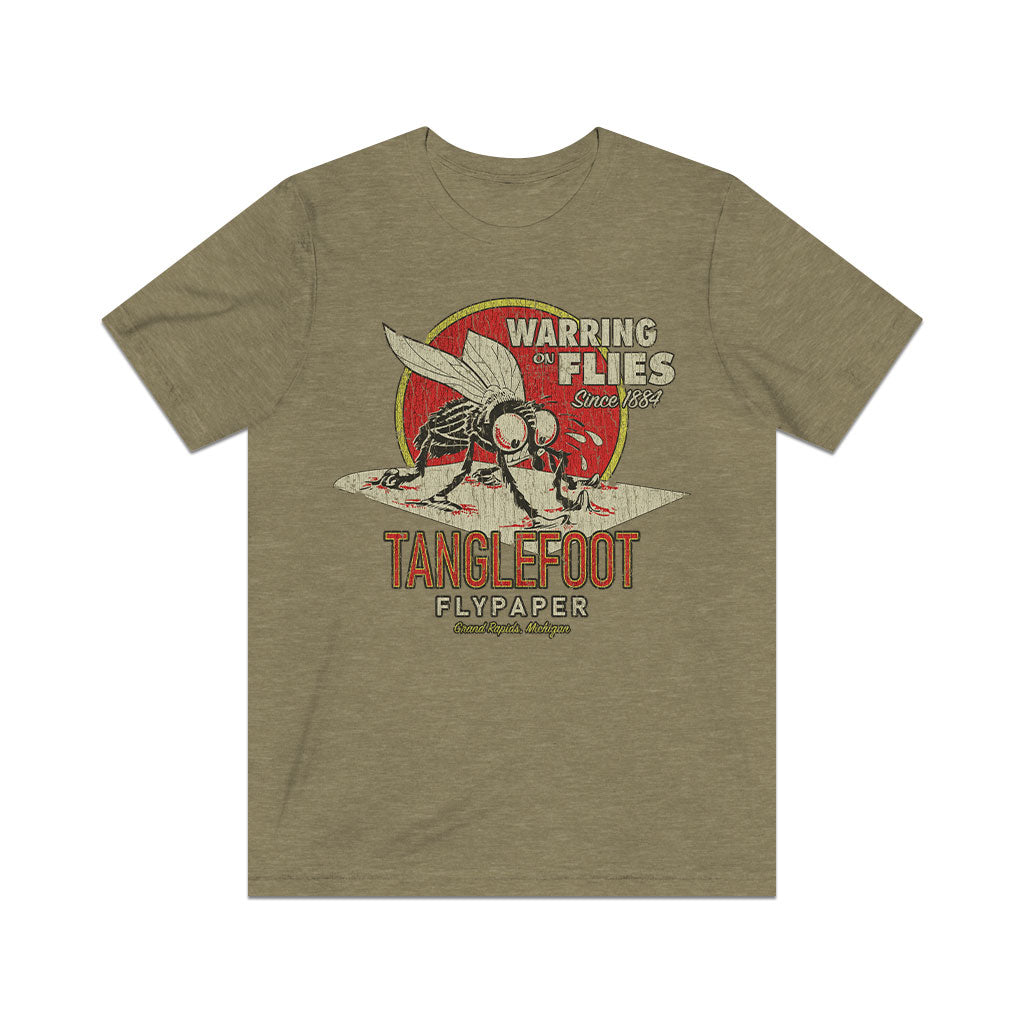 Tanglefoot Flypaper 1884 Vintage Men’s T-Shirt