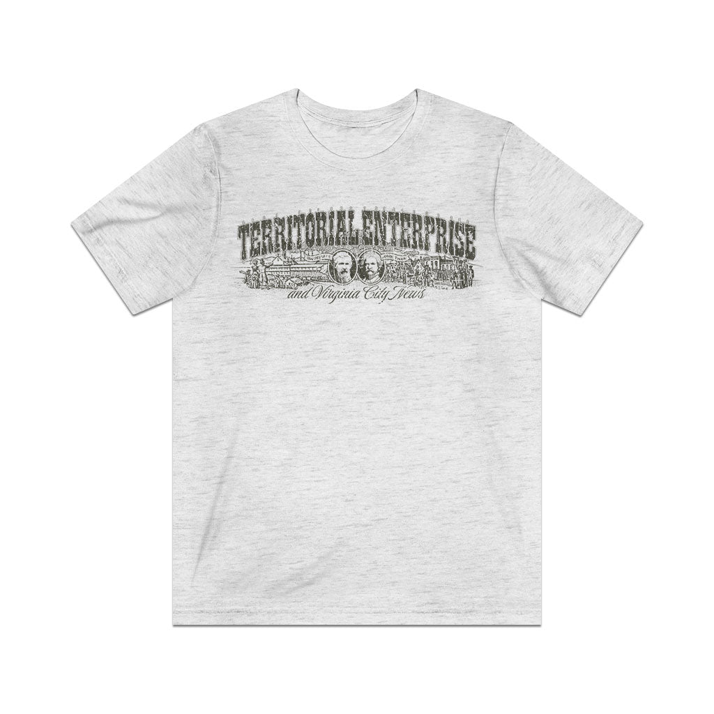 Territorial Enterprise and Virginia City News 1952 Vintage Men's T-Shirt