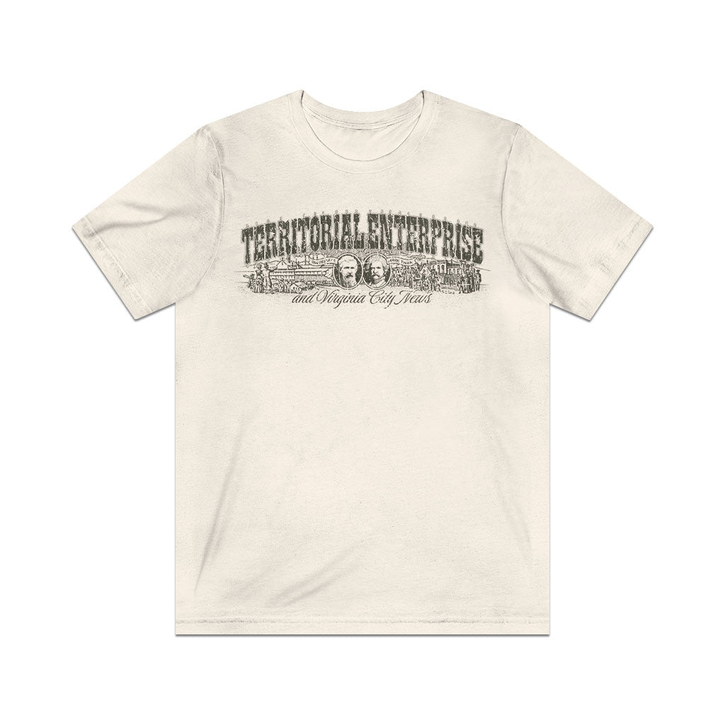 Territorial Enterprise and Virginia City News 1952 Vintage Men's T-Shirt