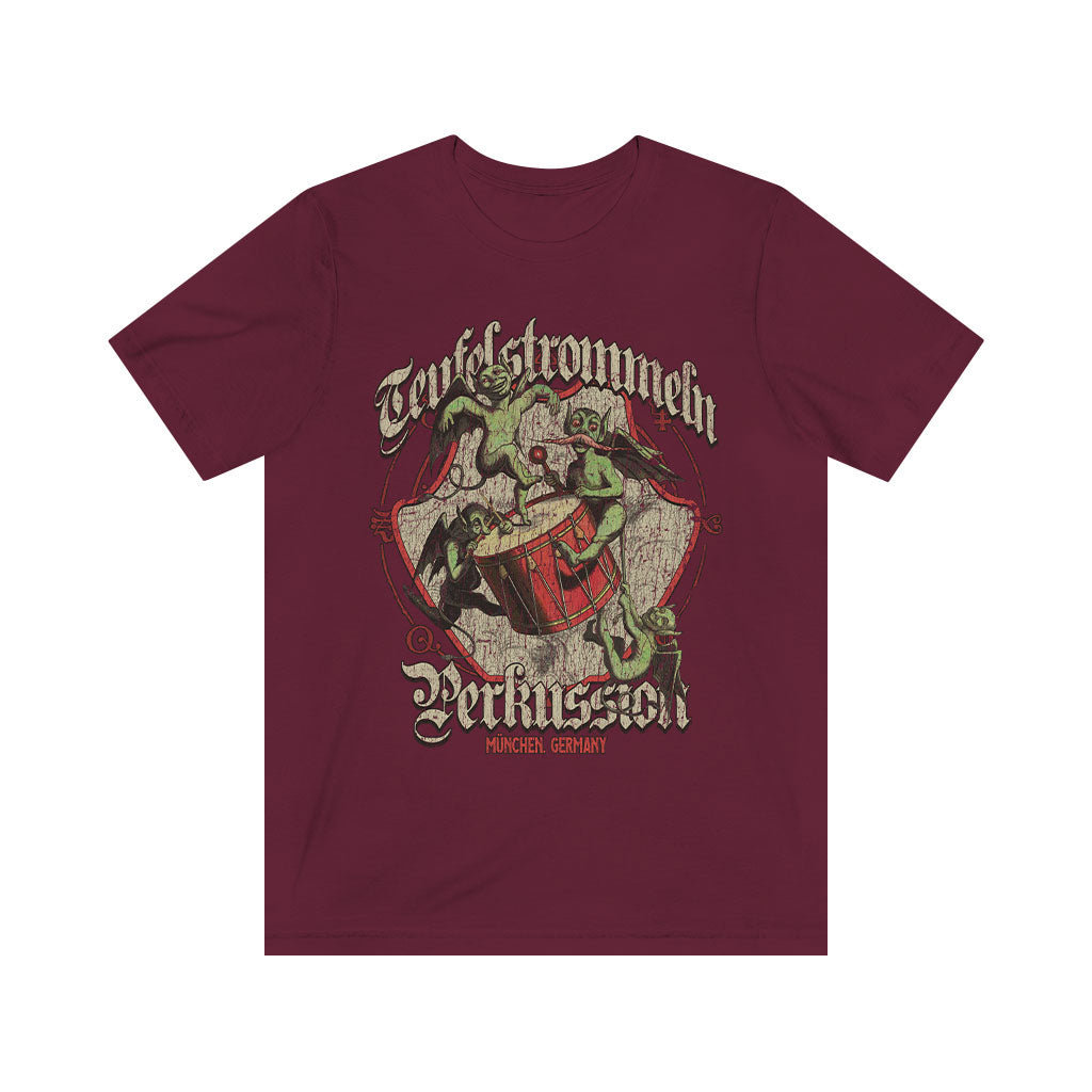 Teufelstrommeln Perkussión 1978 Vintage Men's T-Shirt