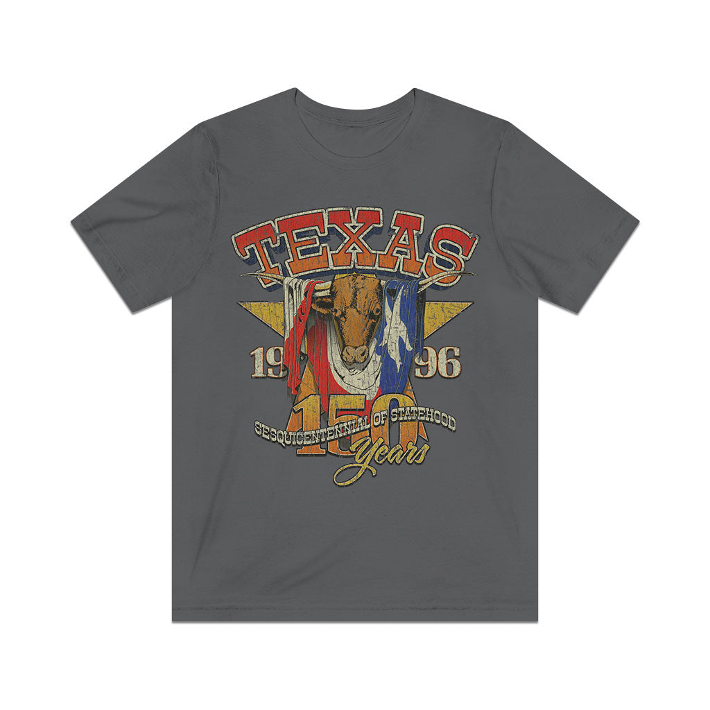 Texas Statehood Sesquicentennial 1996 Vintage Men's T-Shirt