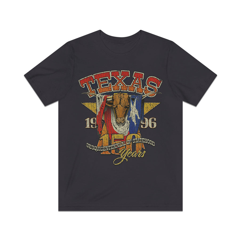 Texas Statehood Sesquicentennial 1996 Vintage Men's T-Shirt