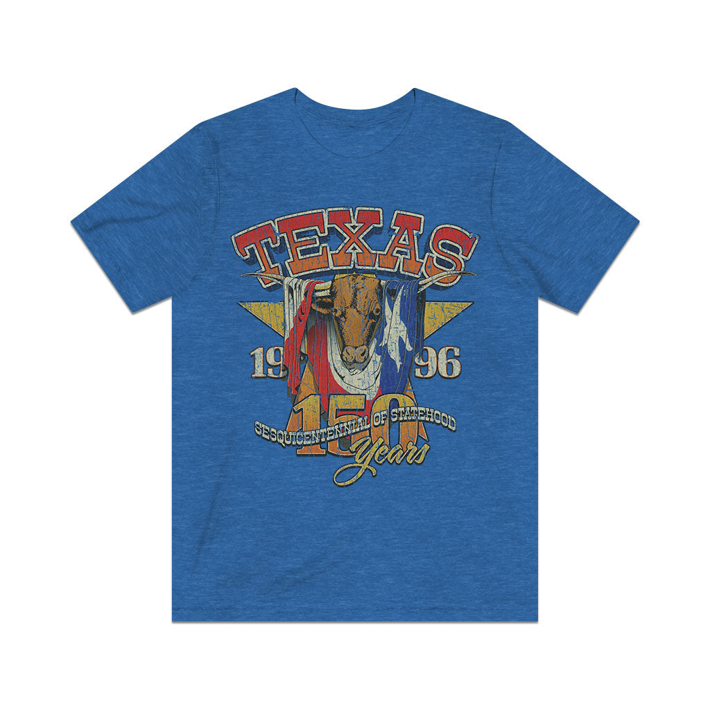 Texas Statehood Sesquicentennial 1996 Vintage Men's T-Shirt