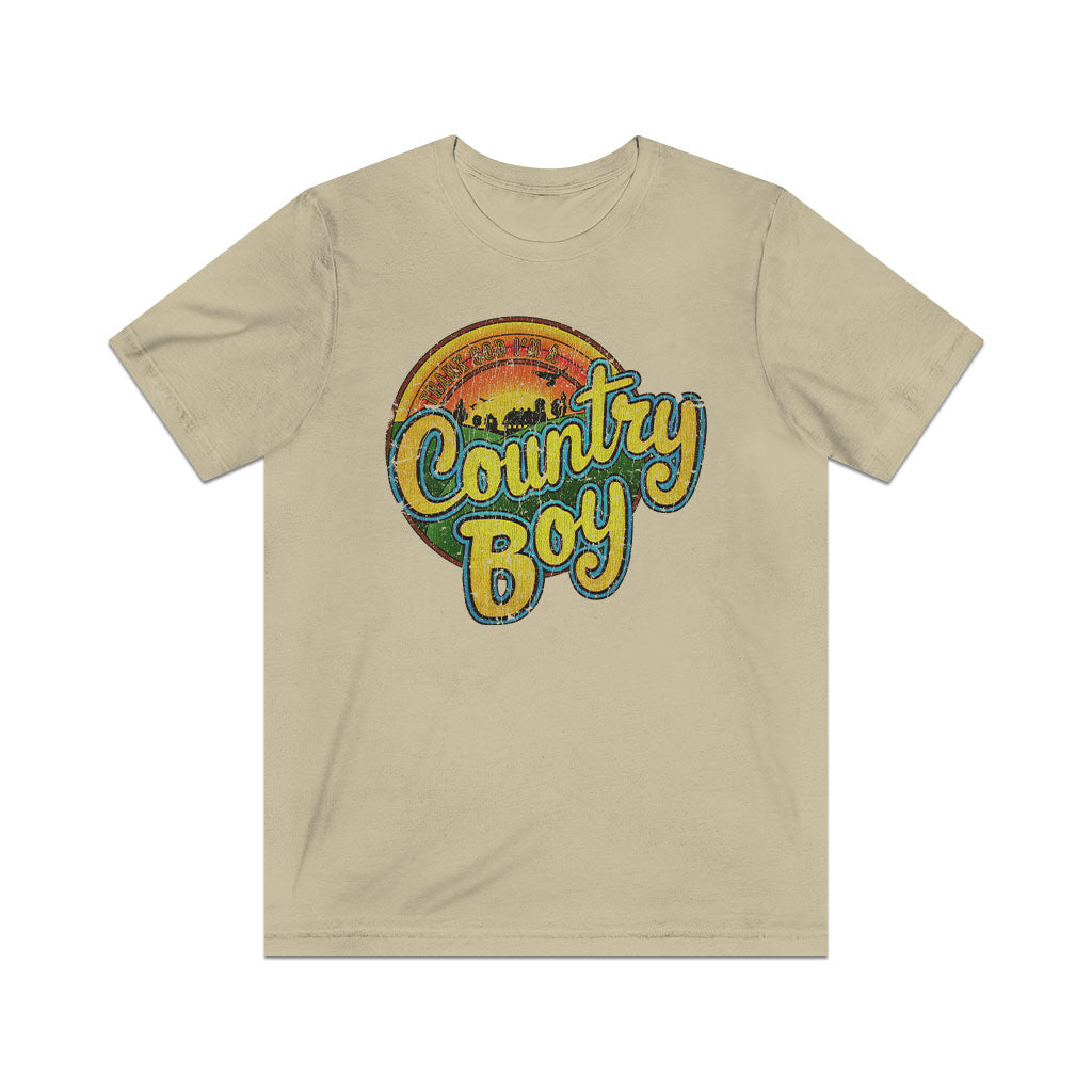 Thank God I'm a Country Boy 1980 Vintage Men's T-Shirt