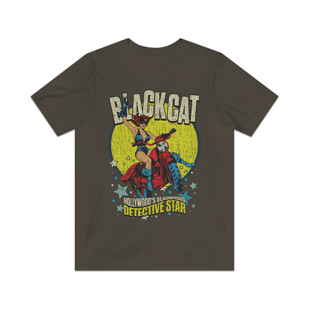 The Black Cat 1941 Vintage Men's T-Shirt