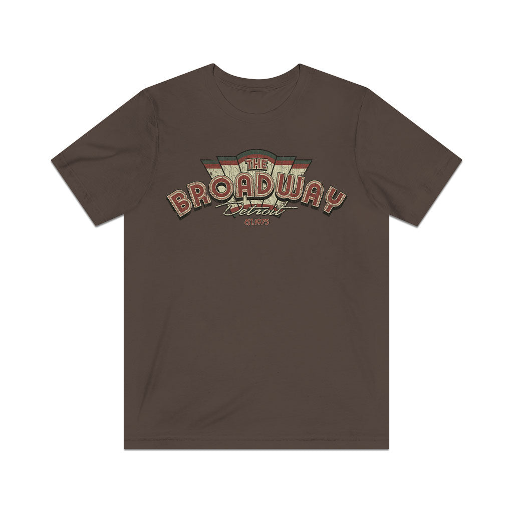 The Broadway Detroit 1975 Vintage Men's T-Shirt