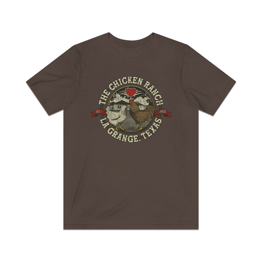 The Chicken Ranch La Grange 1905 Vintage Men's T-Shirt