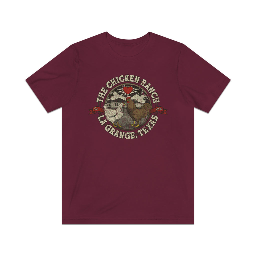 The Chicken Ranch La Grange 1905 Vintage Men's T-Shirt