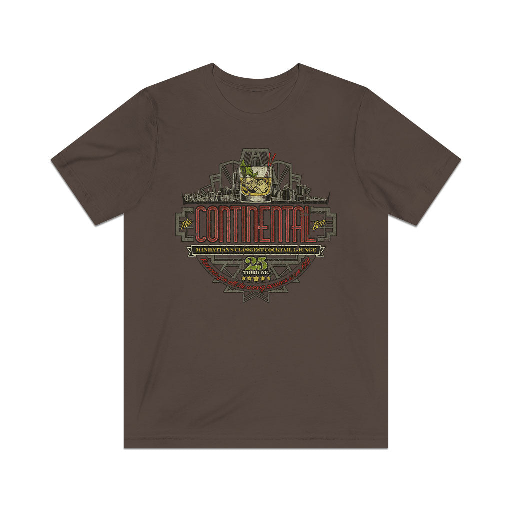 The Continental Bar New York City 1991 Vintage Men's T-Shirt