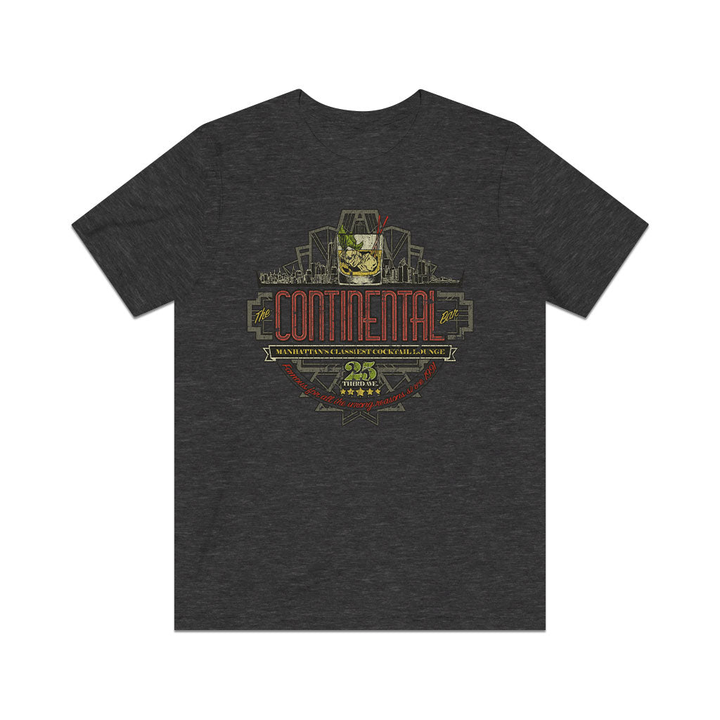 The Continental Bar New York City 1991 Vintage Men's T-Shirt