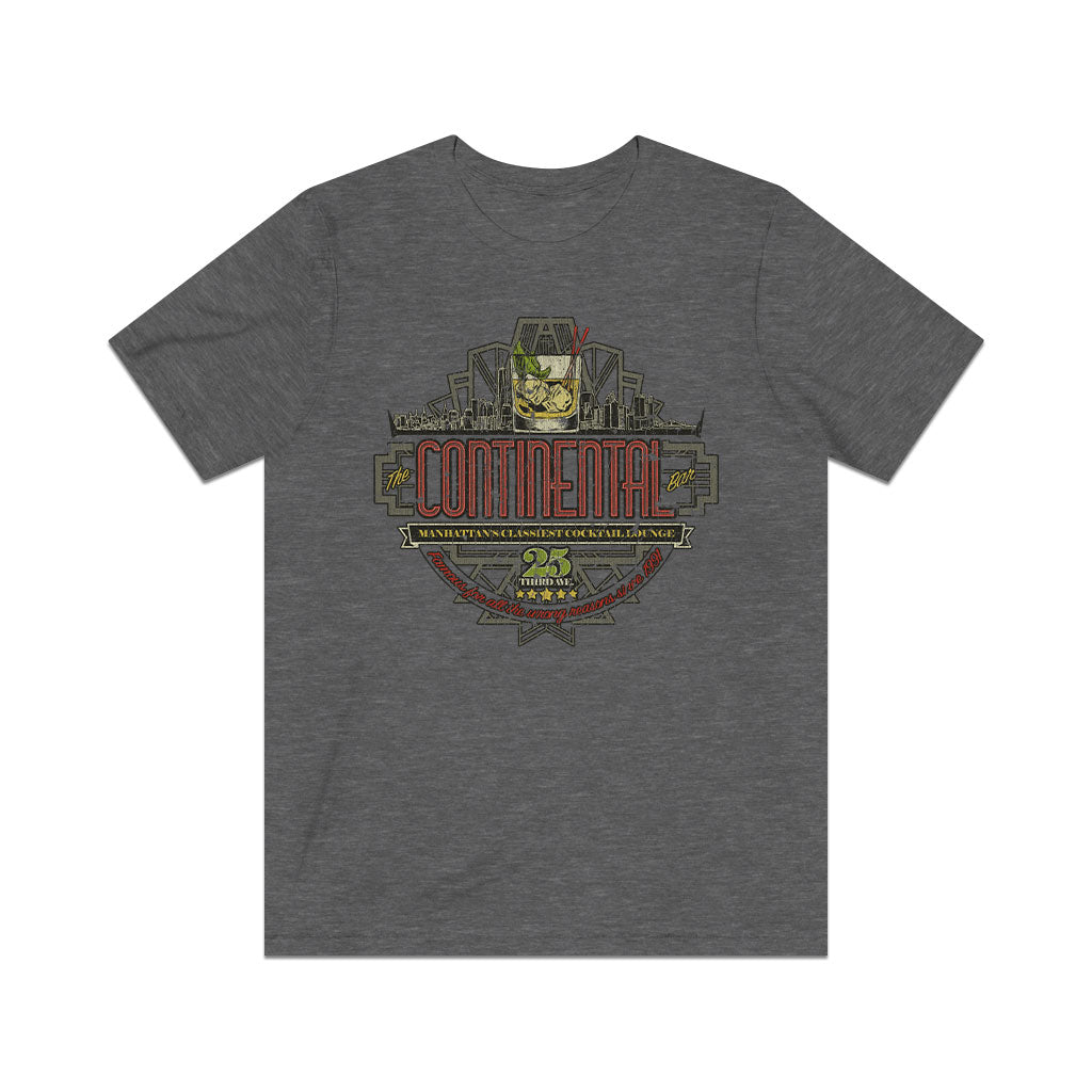 The Continental Bar New York City 1991 Vintage Men's T-Shirt
