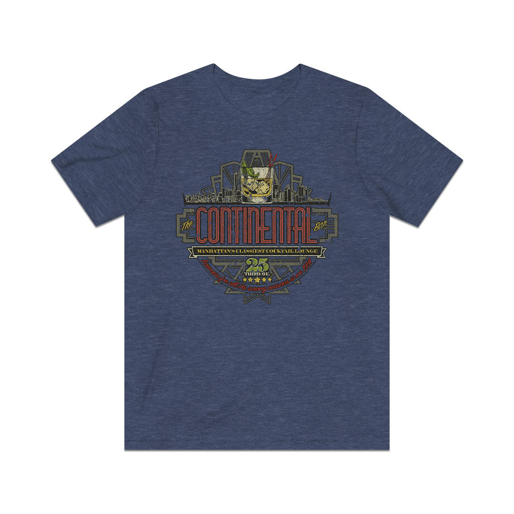 The Continental Bar New York City 1991 Vintage Men's T-Shirt