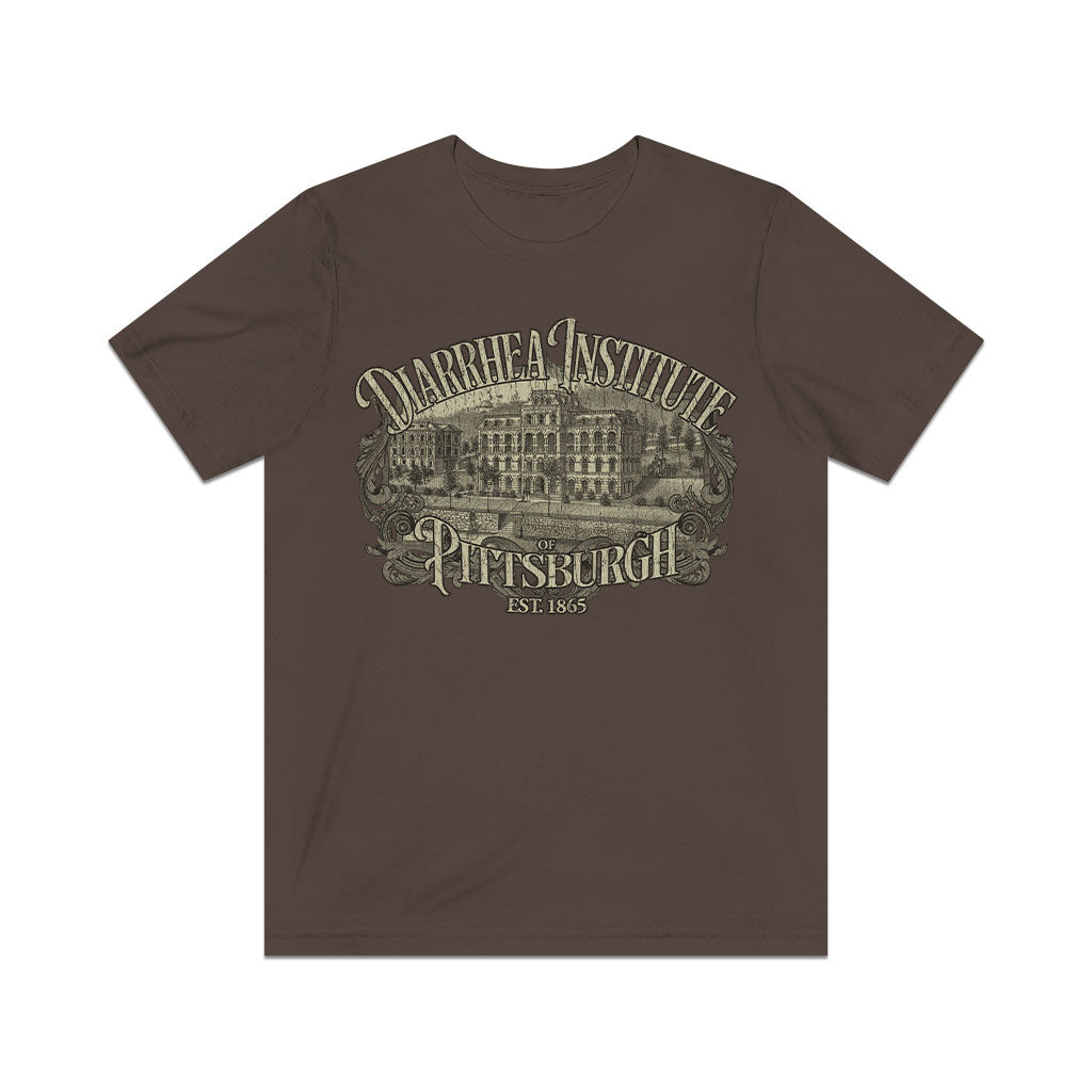 The Diarrhea Institute of Pittsburgh 1865 Vintage Men's T-Shirt