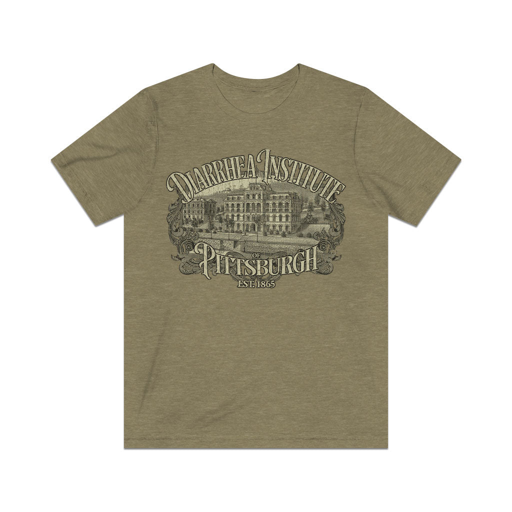 The Diarrhea Institute of Pittsburgh 1865 Vintage Men's T-Shirt