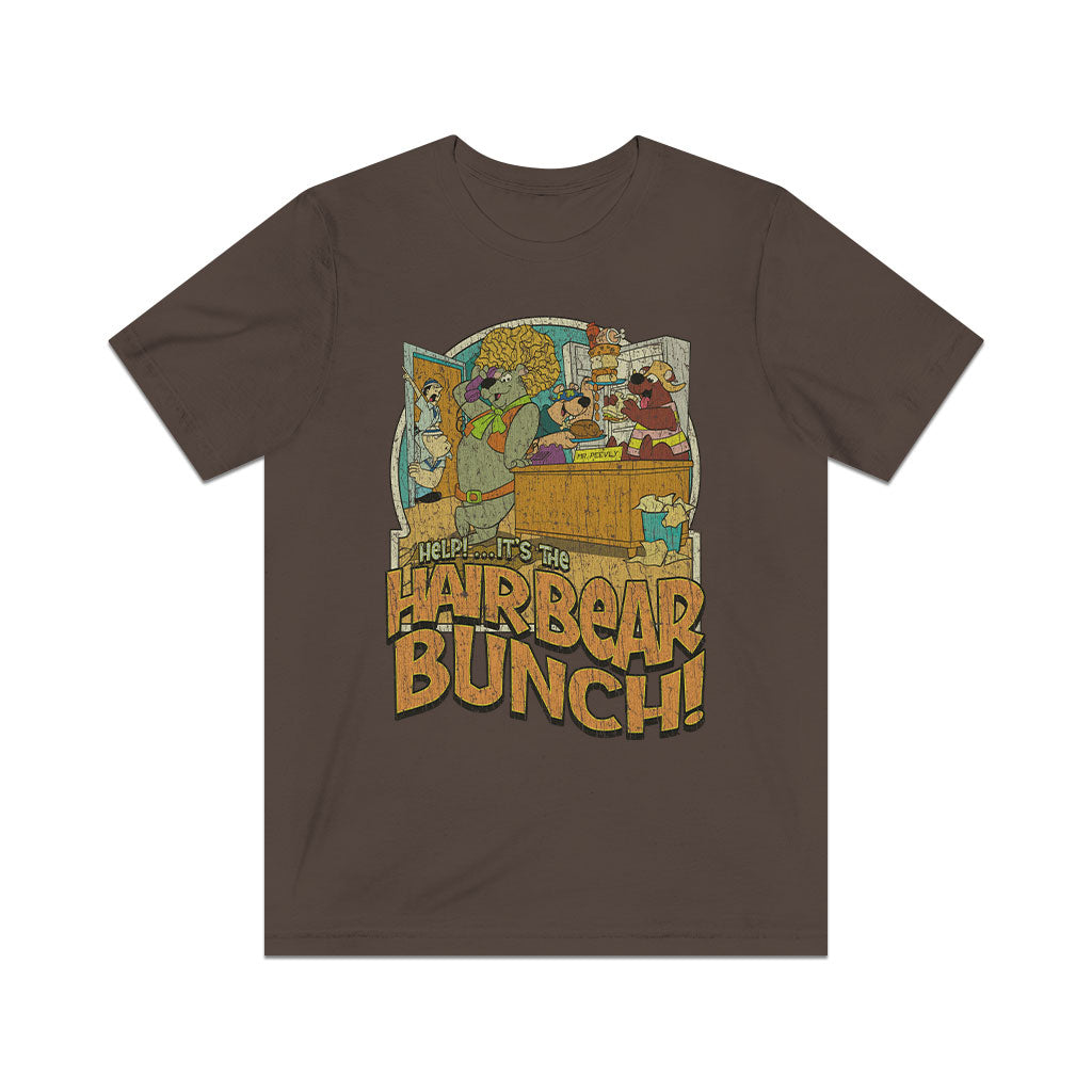 The Hair Bear Bunch Snacktime 1971 Vintage Men's T-Shirt