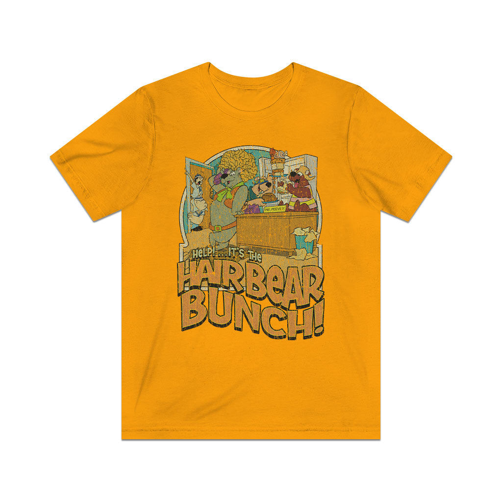 The Hair Bear Bunch Snacktime 1971 Vintage Men's T-Shirt