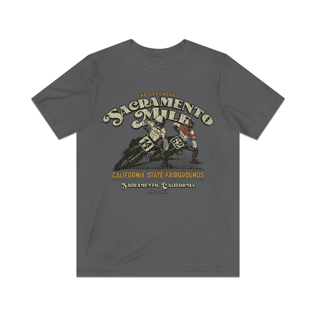 The Legendary Sacramento Mile 1959 Vintage Men's T-Shirt