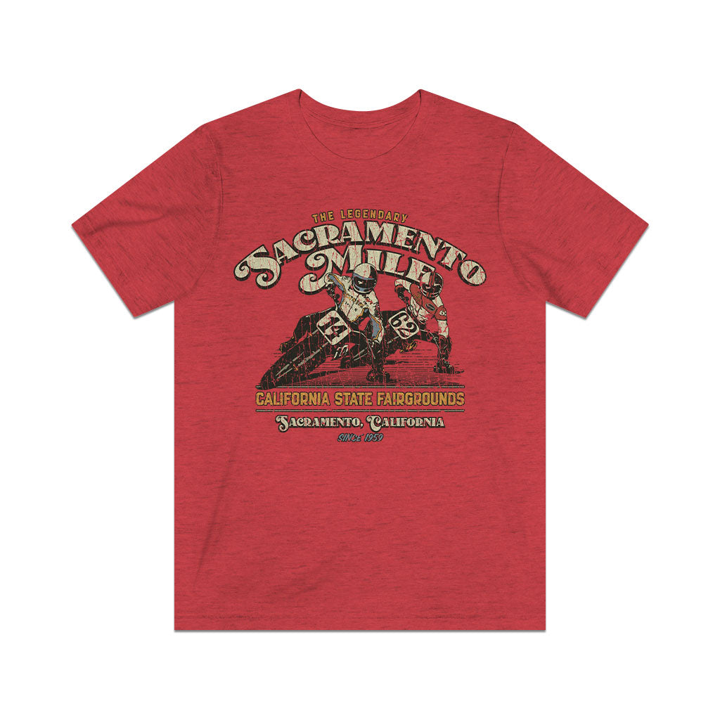 The Legendary Sacramento Mile 1959 Vintage Men's T-Shirt