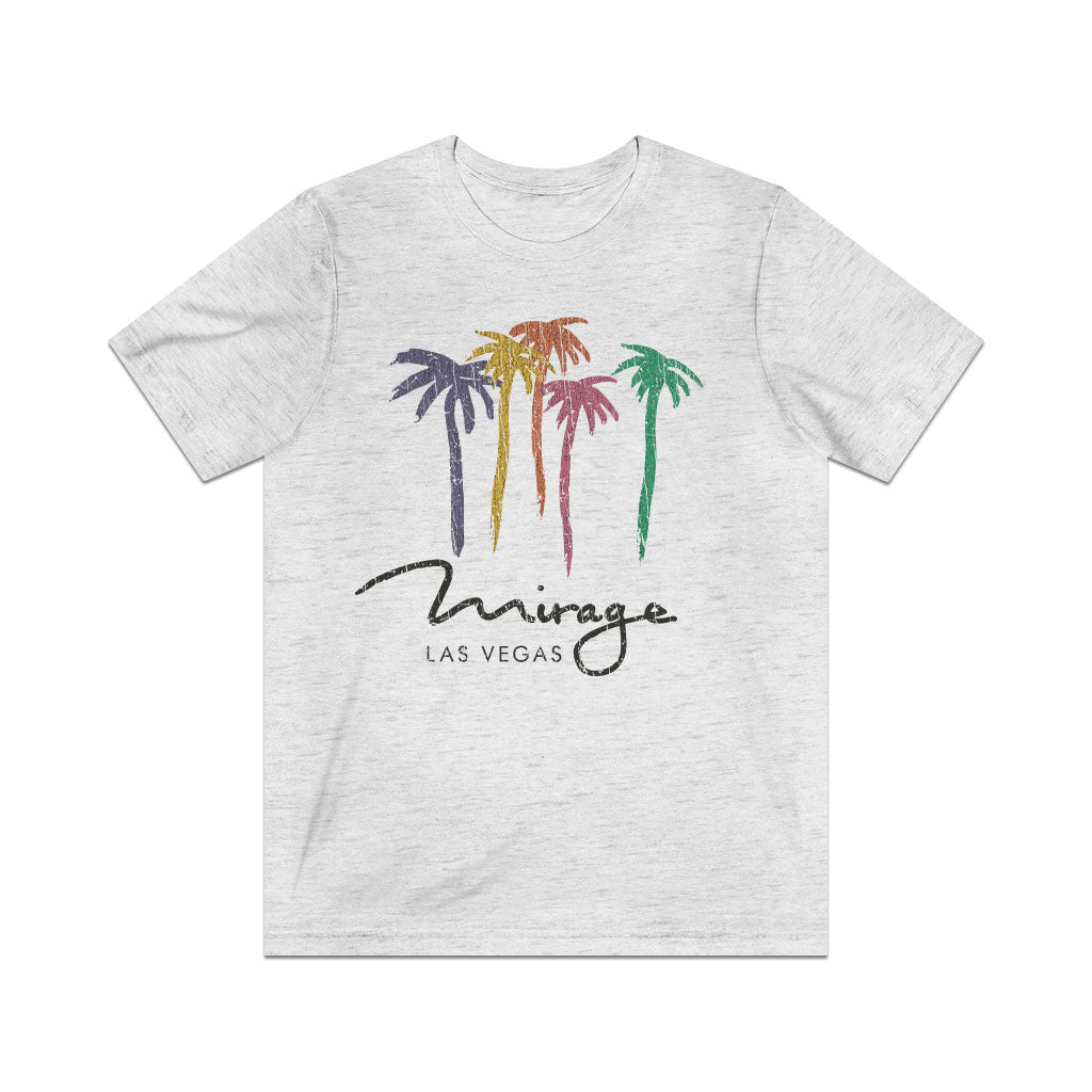The Mirage Rainbow Palms 1989 Vintage Men's T-Shirt