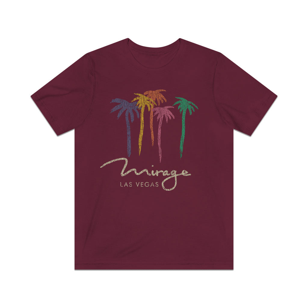 The Mirage Rainbow Palms 1989 Vintage Men's T-Shirt