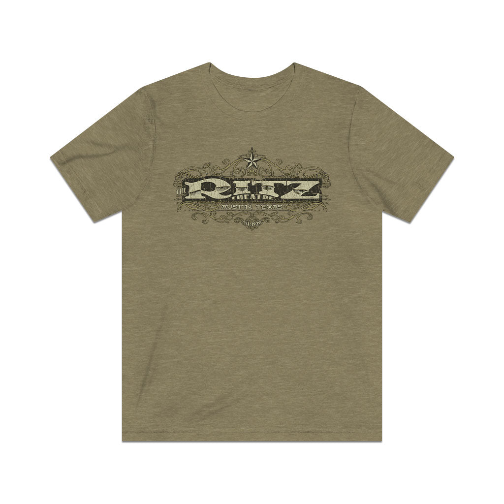 The Ritz Theatre Austin 1929 Vintage Men's T-Shirt
