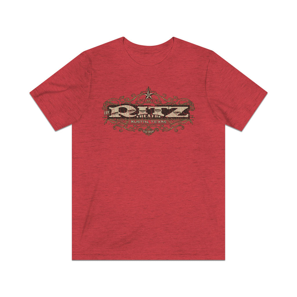 The Ritz Theatre Austin 1929 Vintage Men's T-Shirt