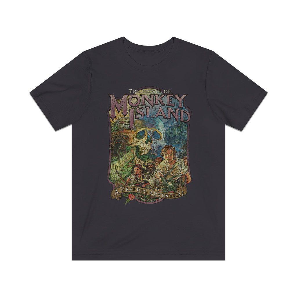 The Secret of Monkey Island 1990 Vintage Men's T-Shirt
