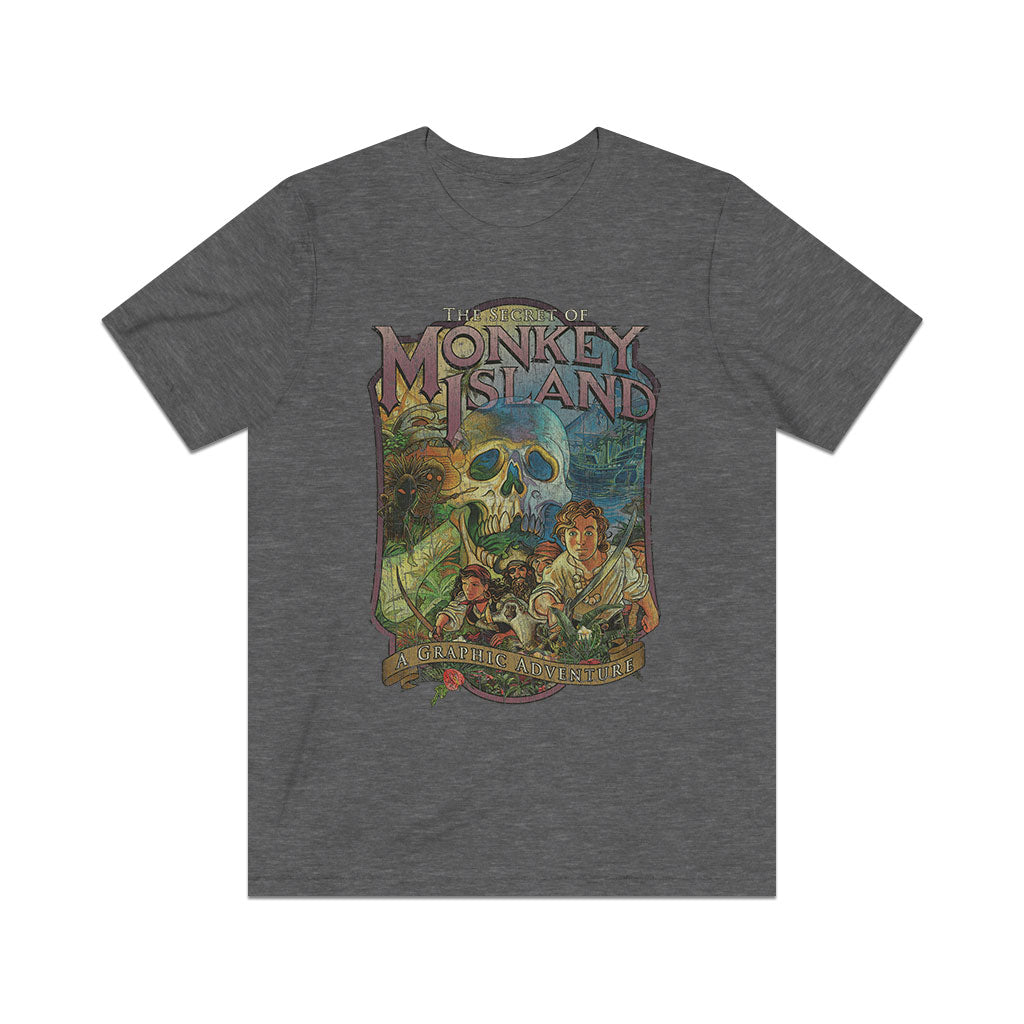 The Secret of Monkey Island 1990 Vintage Men's T-Shirt