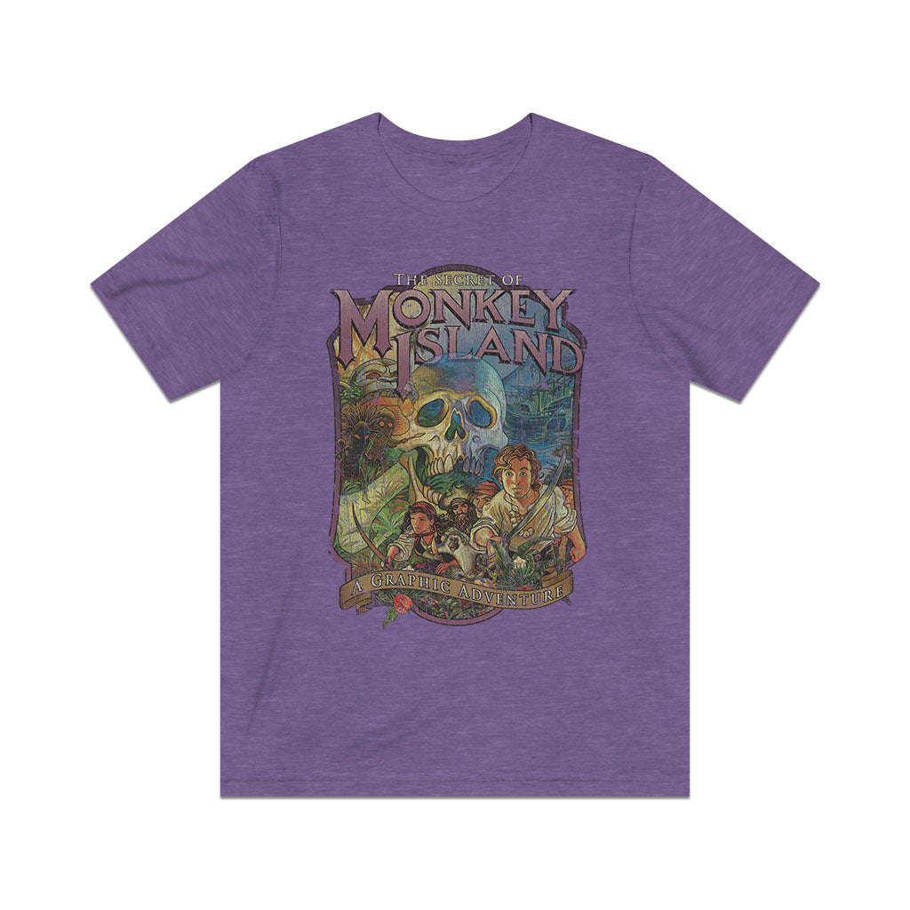 The Secret of Monkey Island 1990 Vintage Men's T-Shirt