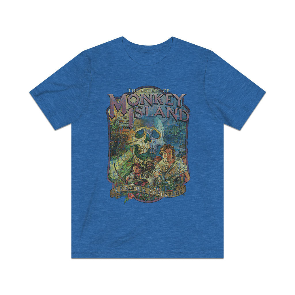The Secret of Monkey Island 1990 Vintage Men's T-Shirt