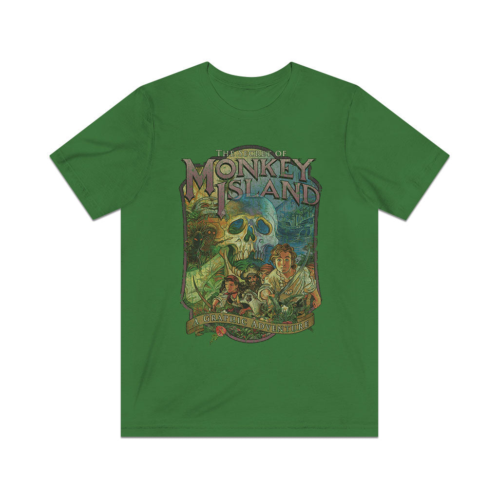 The Secret of Monkey Island 1990 Vintage Men's T-Shirt