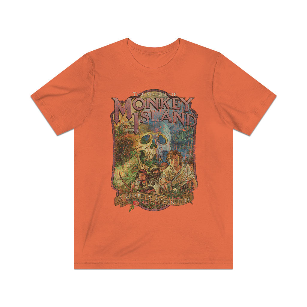 The Secret of Monkey Island 1990 Vintage Men's T-Shirt