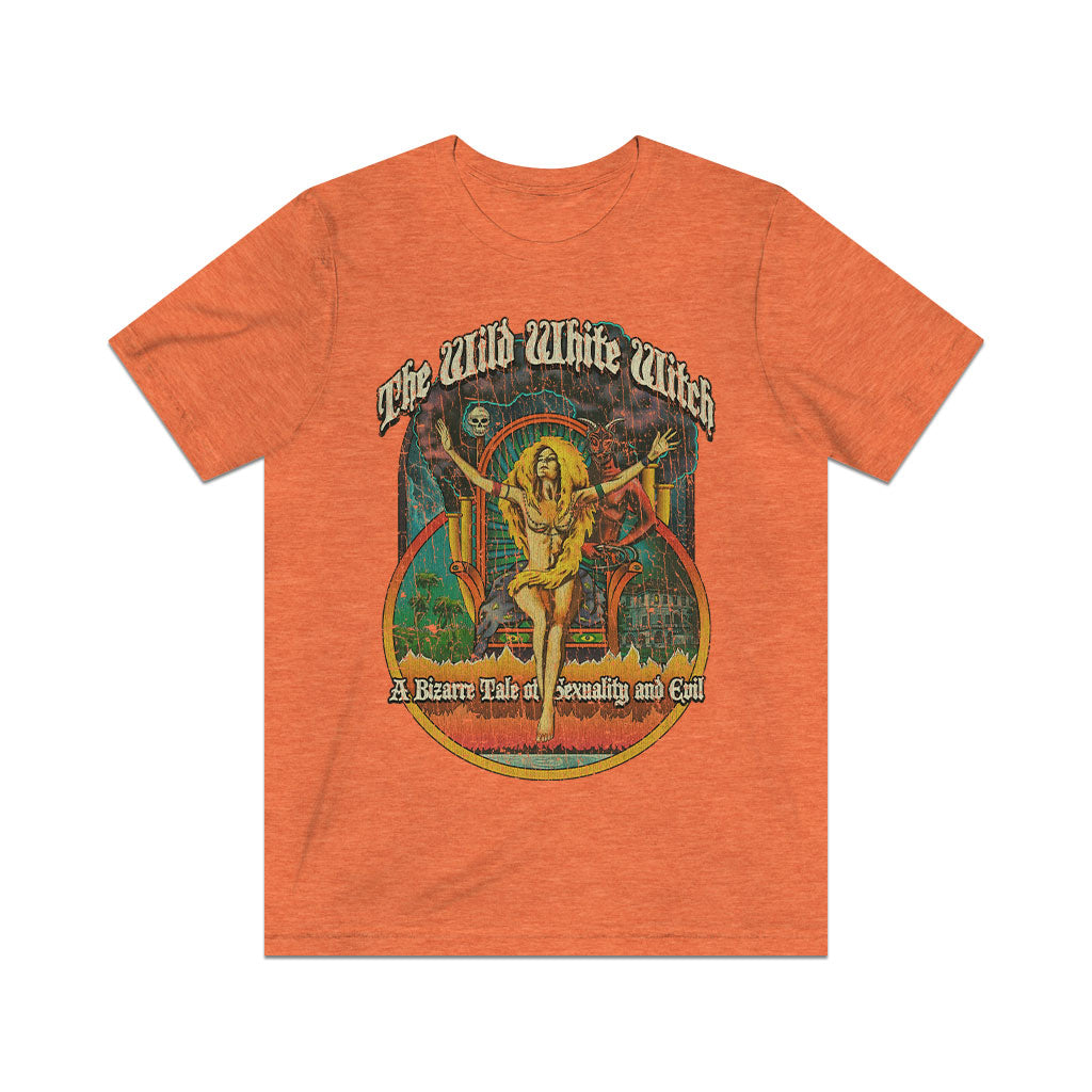 The Wild White Witch 1973 Vintage Men's T-Shirt