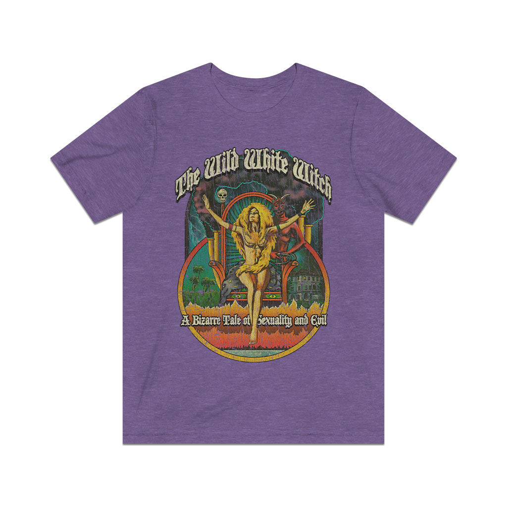 The Wild White Witch 1973 Vintage Men's T-Shirt