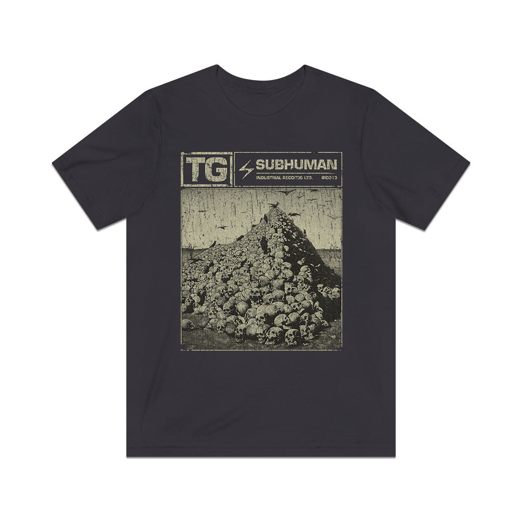Throbbing Gristle Subhuman 1980 Vintage Men's T-Shirt