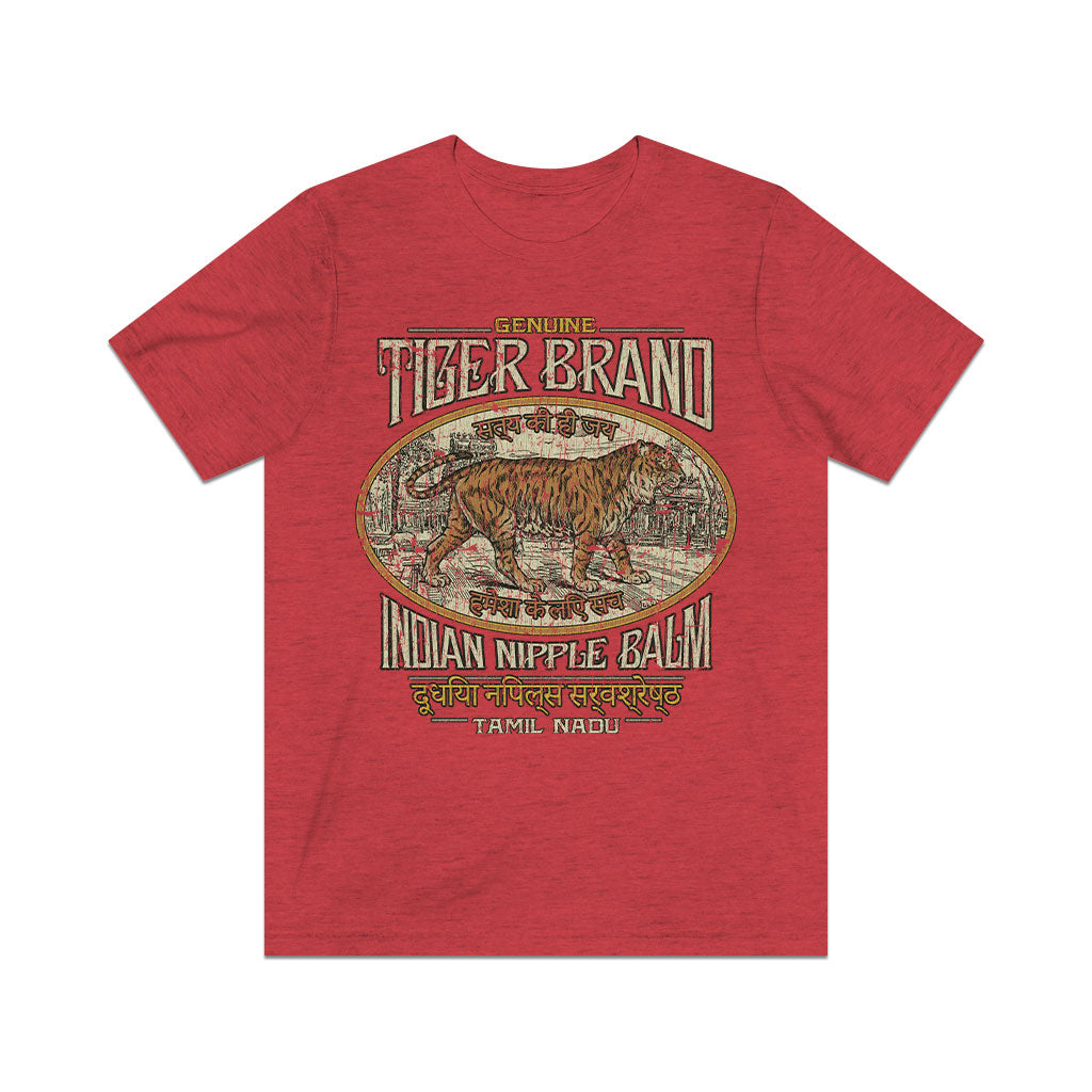 Tiger Brand Indian Nipple Balm 1897 Vintage Men's T-Shirt