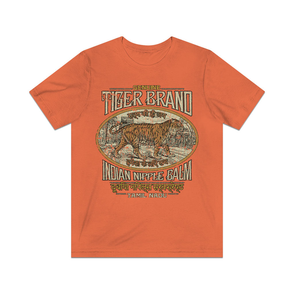 Tiger Brand Indian Nipple Balm 1897 Vintage Men's T-Shirt