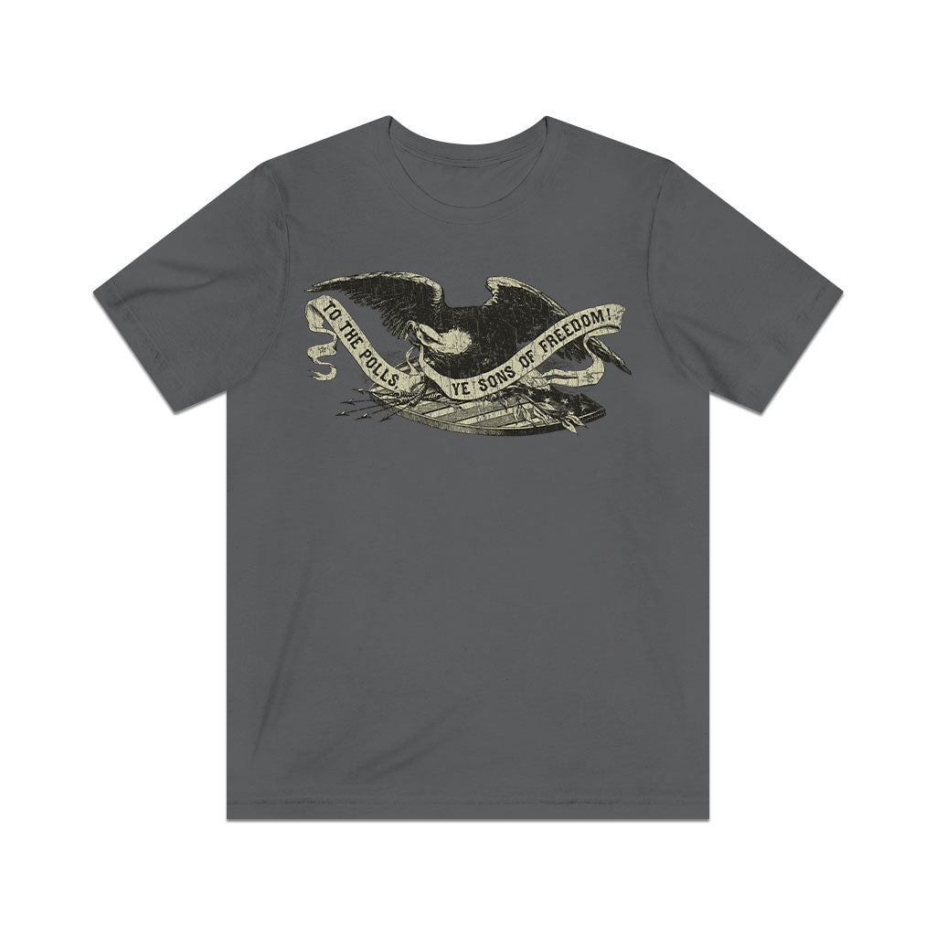 To the Polls, Ye Sons of Freedom! 1860 Vintage Men’s T-Shirt