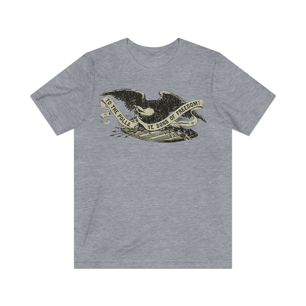 To the Polls, Ye Sons of Freedom! 1860 Vintage Men’s T-Shirt