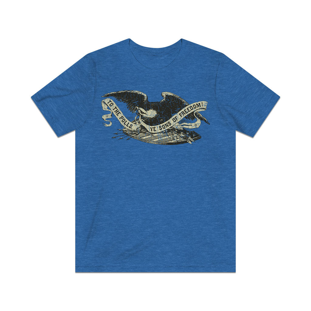 To the Polls, Ye Sons of Freedom! 1860 Vintage Men’s T-Shirt
