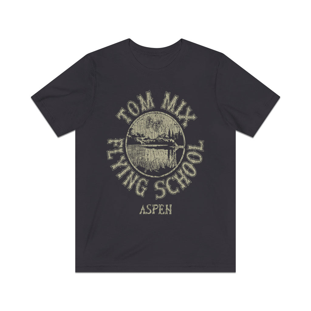 Tom Mix Flying School 1971 Vintage Men's T-Shirt