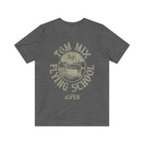 Tom Mix Flying School 1971 Vintage Men's T-Shirt