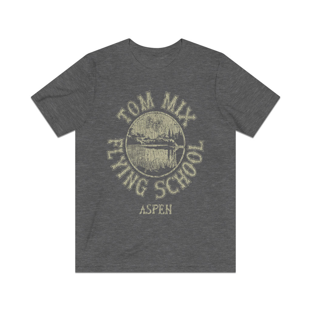 Tom Mix Flying School 1971 Vintage Men's T-Shirt