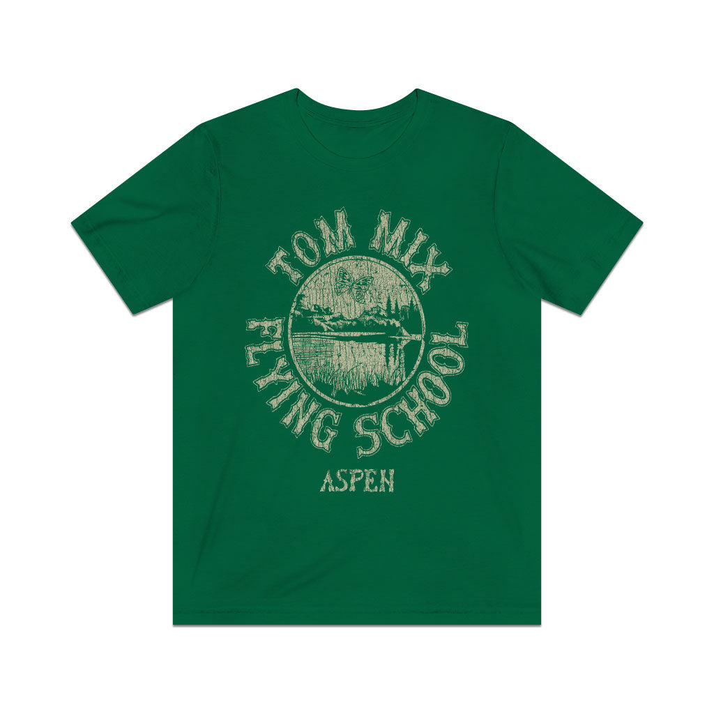 Tom Mix Flying School 1971 Vintage Men's T-Shirt
