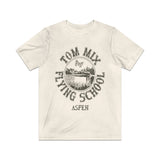 Tom Mix Flying School 1971 Vintage Men's T-Shirt