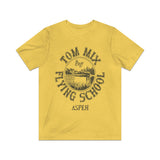 Tom Mix Flying School 1971 Vintage Men's T-Shirt