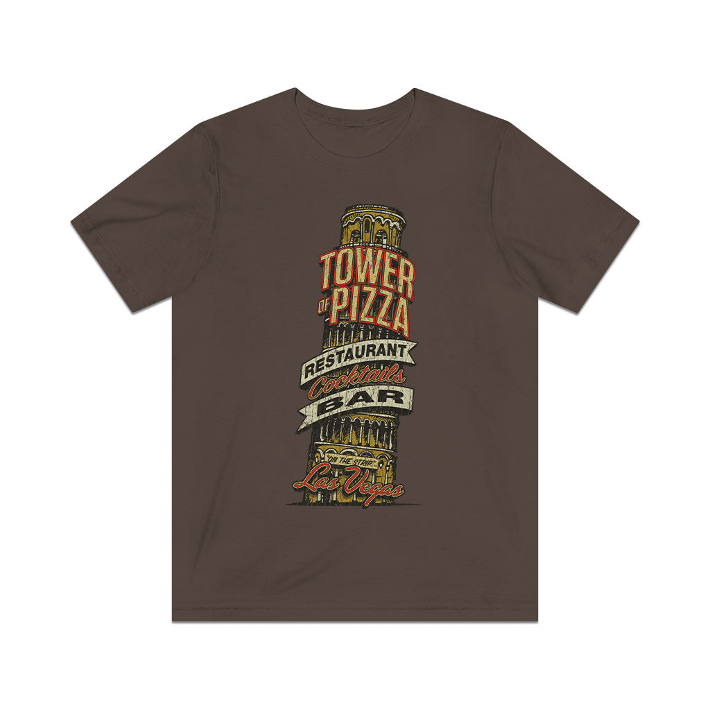 Tower of Pizza Las Vegas 1964 Vintage Men's T-Shirt