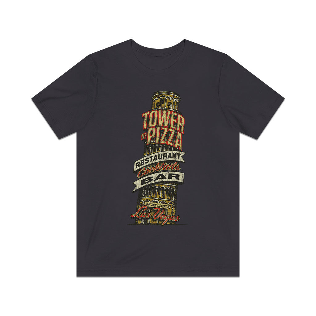 Tower of Pizza Las Vegas 1964 Vintage Men's T-Shirt